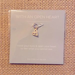 Origami Owl Core with an open heart charm